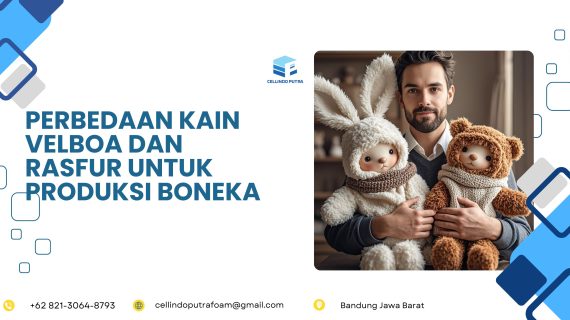 Perbedaan Kain Velboa dan Rasfur Untuk Produksi Boneka