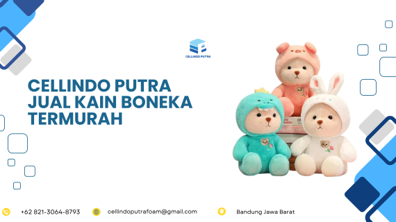 Cellindo Putra Jual Kain Boneka Termurah