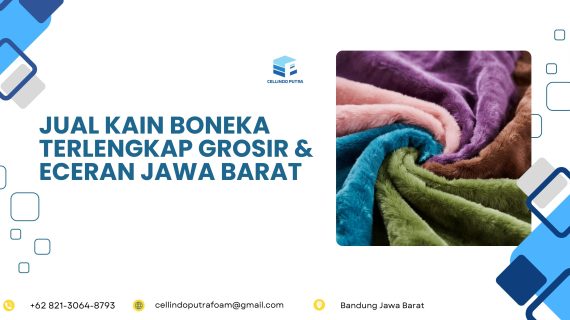 Jual Kain Boneka Terlengkap Grosir & Eceran Jawa Barat