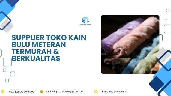 Supplier Toko Kain Bulu Meteran Termurah & Berkualitas