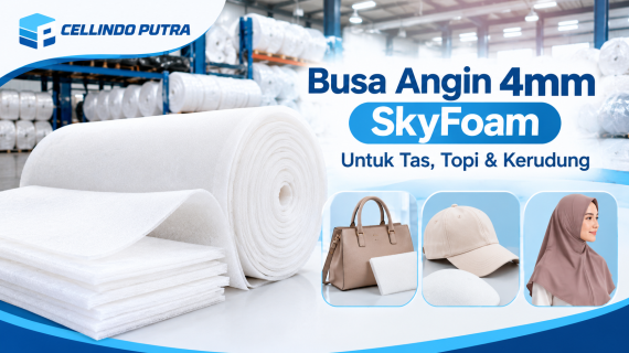 Busa Angin 4mm SkyFoam Untuk Tas, Topi, Kerudung