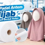Busa Padat Antem Hijab dalam Bentuk Rollan