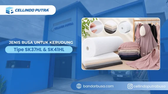 Jenis Busa untuk Kerudung Tipe SK37HL & SK41HL