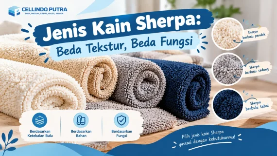 Jenis Kain Sherpa: Beda Tekstur, Beda Fungsi