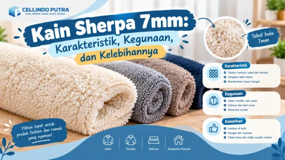 Kain Sherpa 7mm: Karakteristik, Kegunaan, dan Kelebihannya