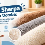Kain Sherpa Bulu Domba: Tekstur Lembut dan Hangat Menyerupai Wol