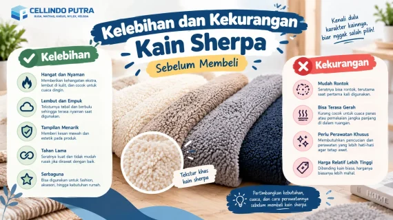 Kelebihan dan Kekurangan Kain Sherpa Sebelum Membeli